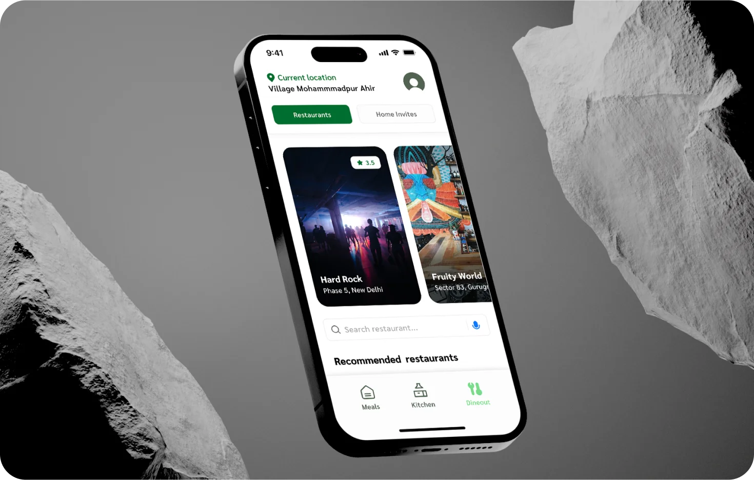 Healthy Food Delivery App