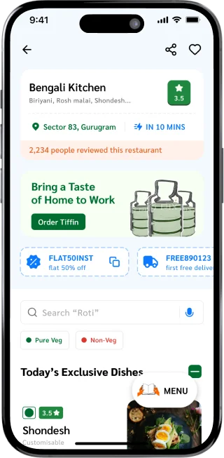 Healthy Food Delivery App