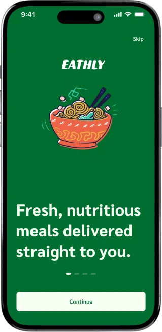 Healthy Food Delivery App