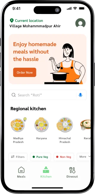 Healthy Food Delivery App