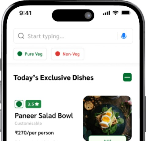 Healthy Food Delivery App