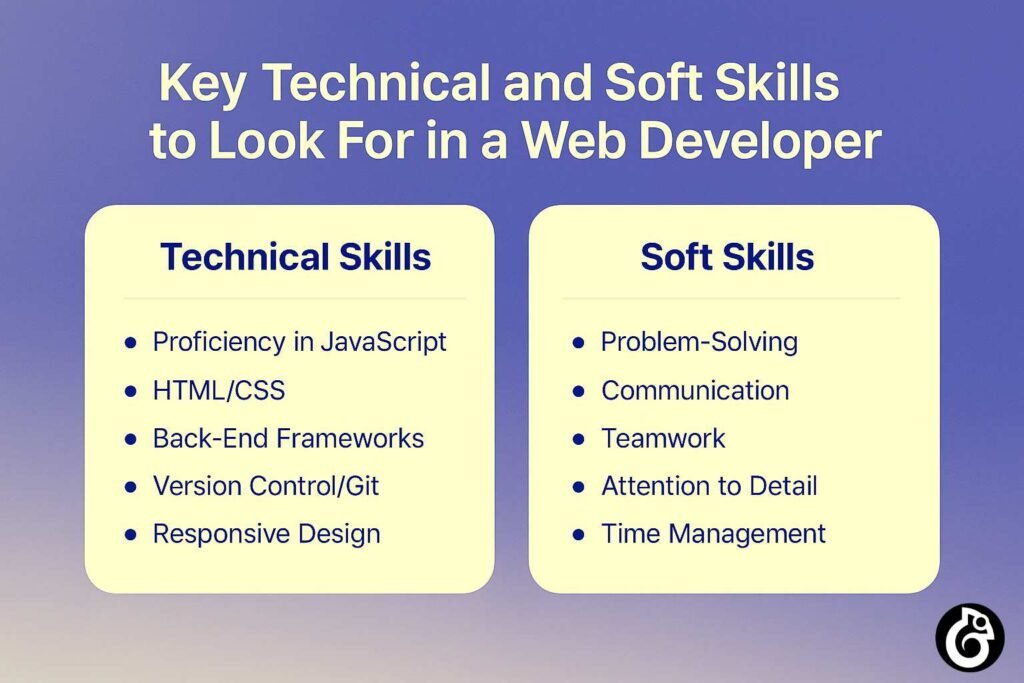 Key Technical and Soft Skills to Look For in a Web Developer