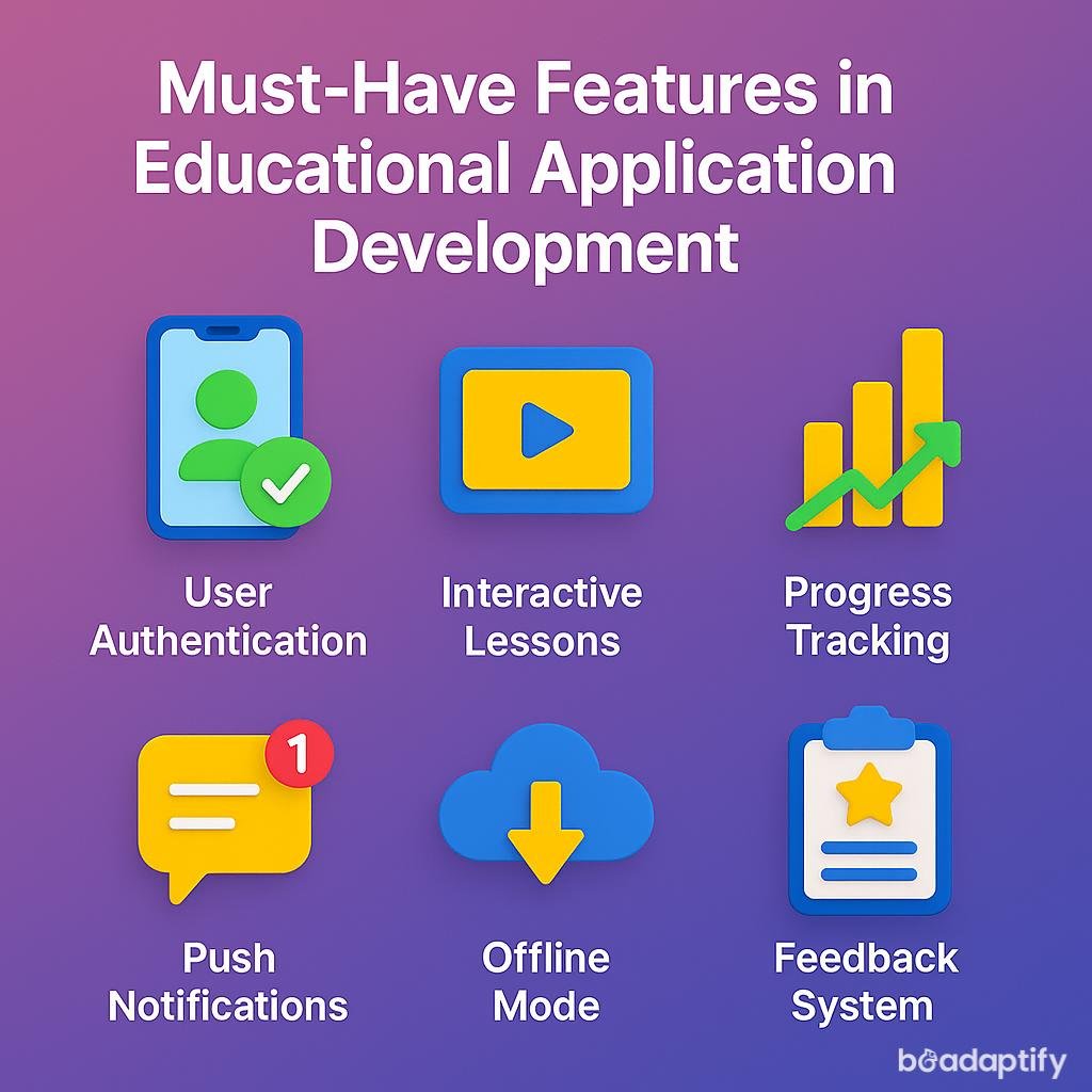 Must-Have Features in Education Application Development