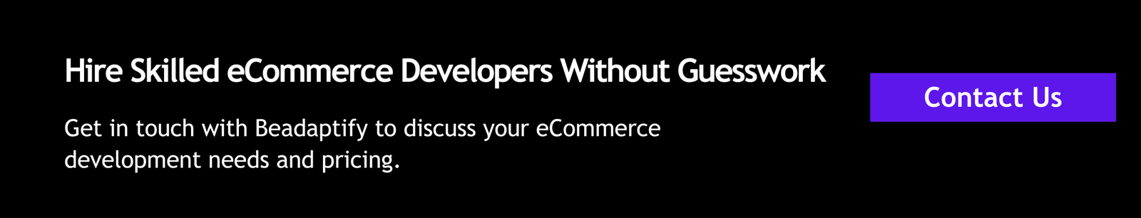 How Much Does It Cost to Hire a Ecommerce Developer? Complete Pricing Breakdown 1 Hire Skilled eCommerce Developers Without Guesswork