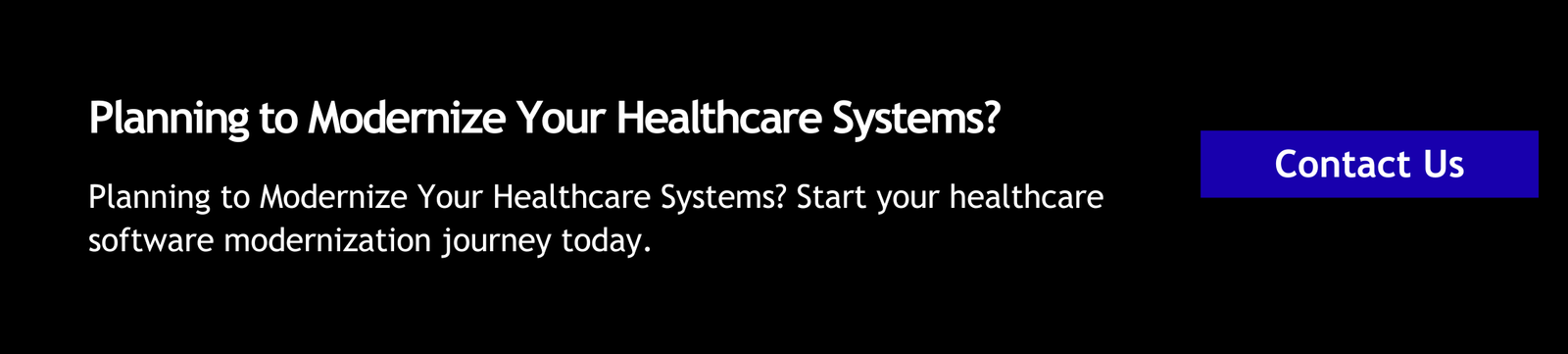 Healthcare Software Modernization: A Complete Guide to Upgrading Legacy Medical Systems 1 Planning to Modernize Your Healthcare Systems
