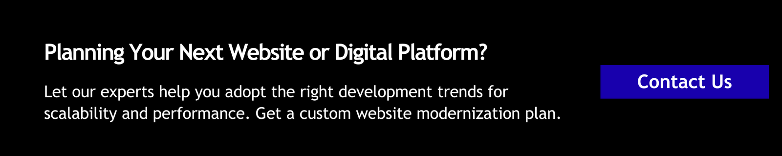 Top 10 Website Development Trends to Watch in 2026 1 Planning Your Next Website or Digital Platform