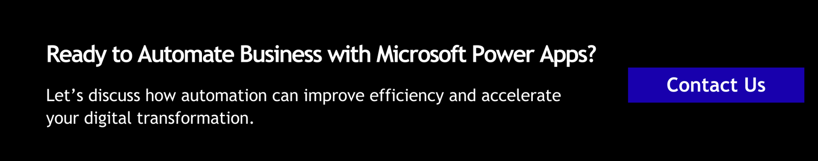 Ready to Automate Your Business with Microsoft Power Apps