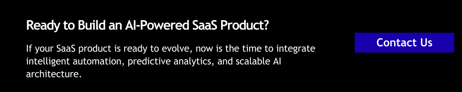 Ready to Build an AI-Powered SaaS Product