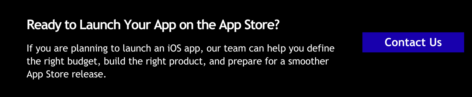 Ready to Launch Your App on the App Store