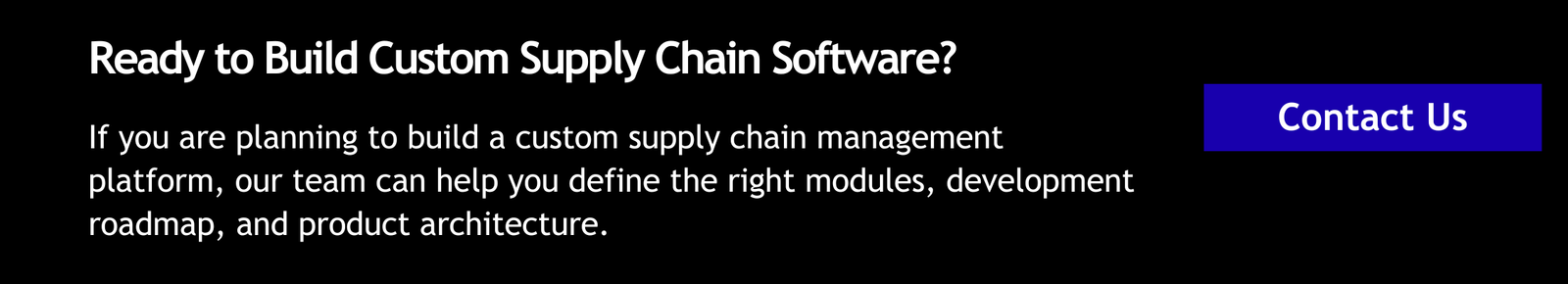Custom Supply Chain Management Software Cost: Complete Breakdown 1 Ready to Build Custom Supply Chain Software