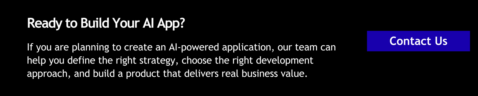 How to Create an AI App: Strategy, Development Process & Real Project Examples 1 Ready to Build Your AI App