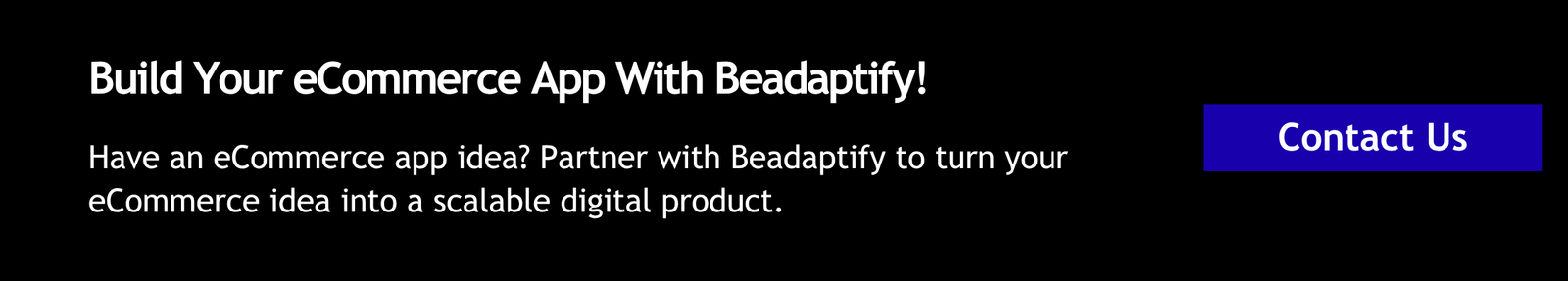 Have an eCommerce app idea